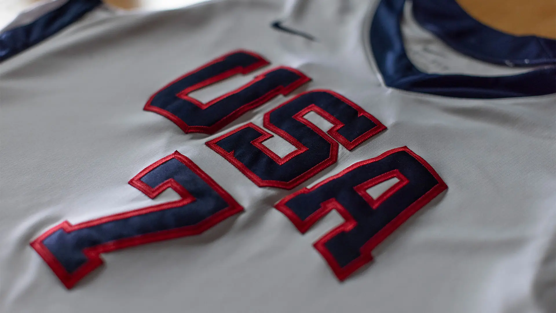 Josh Turek's Team USA jersey